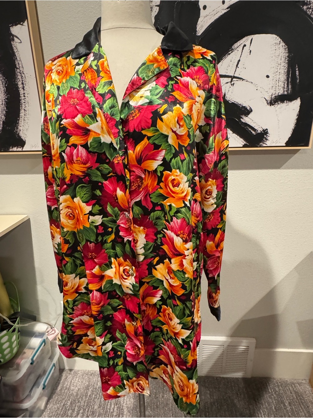 Floral Vintage 80’s Victoria’s Secret Nightgown Nightie Pajamas Nightshirt